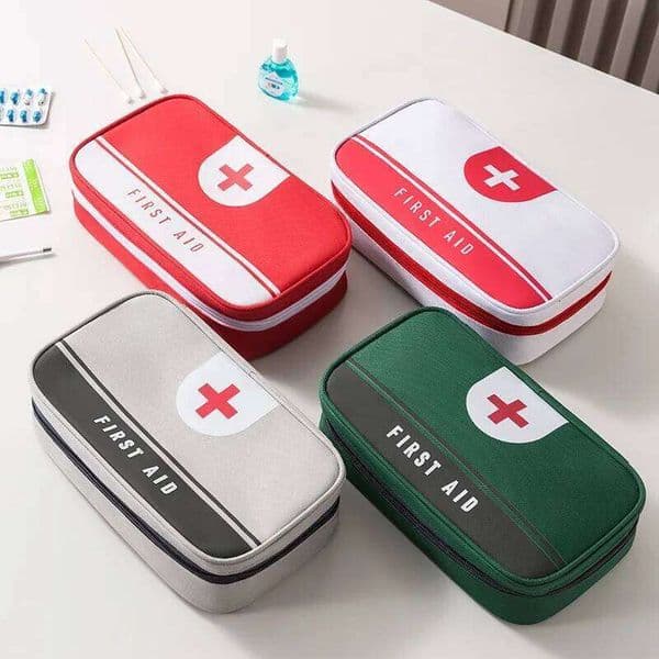 New portable small box, household first aid travel medicine storage car emergency bag, life-saving i
