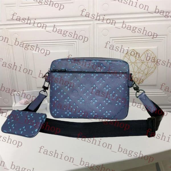 Men Designer bags three-in-one Crossbody Bags Leather Flowers Messenger Purse High Quality Mens And Womens Shoulder bag Make up Bag Handbag Luxury bags purse 10A