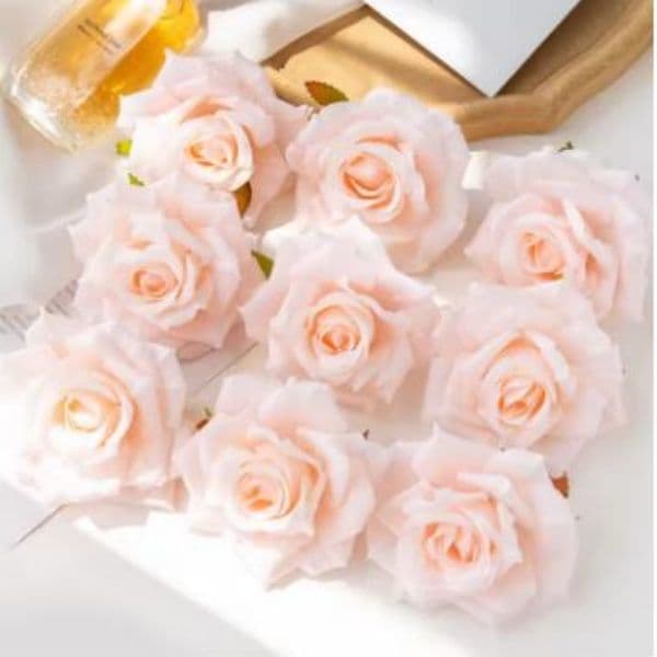 10CM Wholesale Artificial Flowers for Scrapbook Christmas Home Decor Wedding Garden Rose Arch Fake Silk Head Candy Box Multiple colors available