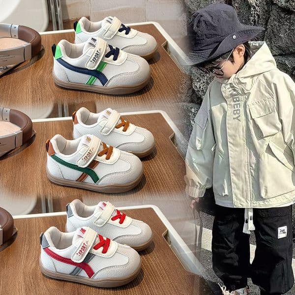 free shipping spring and autumn new baby boys mesh breathable sneakers girls anti slip casual trend running shoes toddler outdoor flat shoes sizes2230