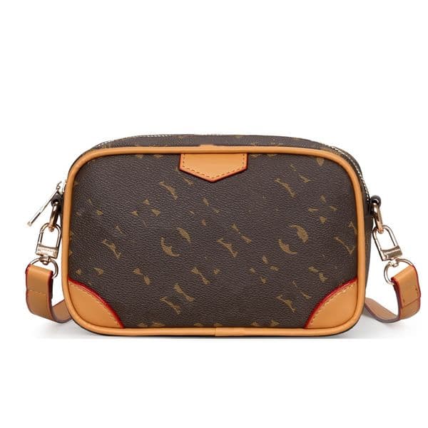 TOP Handbags Women Men Leather TRIO Messenger Bags Shoulder Make up Bag Designer Handbag Tote Man's bag