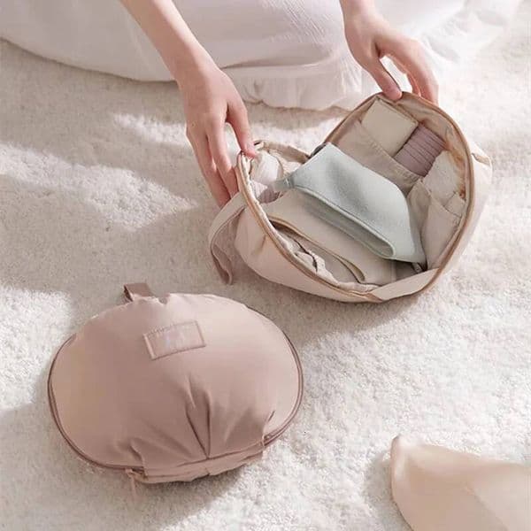 Bestseller Portable Travel Bra Underwear Organizer Bags Multi-function Toiletry Cosmetic Case Storage Bag for Intimate Clothes ddmytues