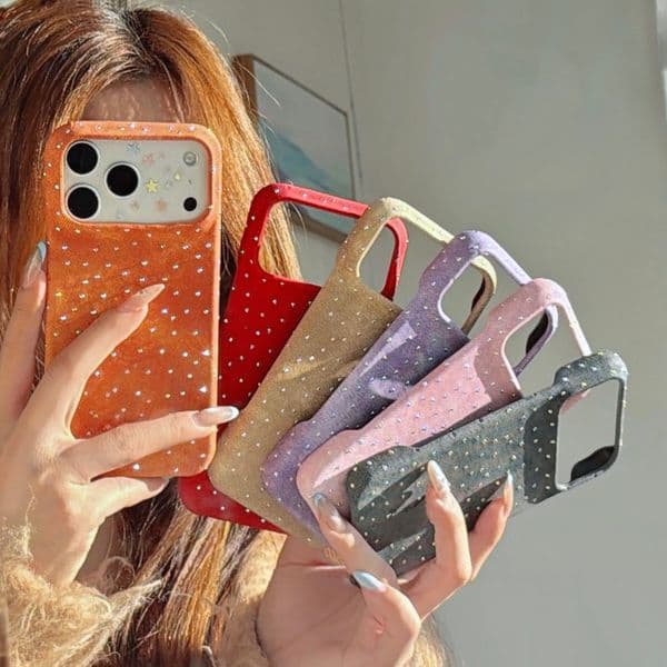 Sparkling Flash Diamonds Design for Phones - Durable Candy Colored Case Collection KD003