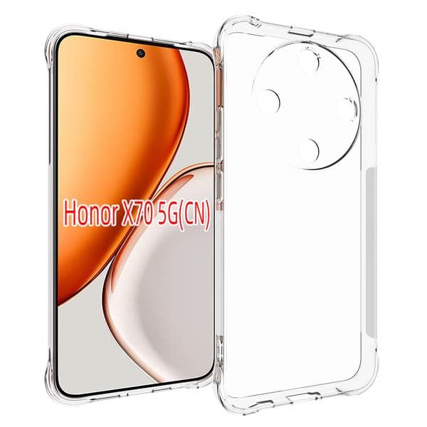 For Honor X70/Honor magic 8 Lite/Honor X9D clear four corner shock poof phone case high quality free shipping cover for honor 300 pro 5G