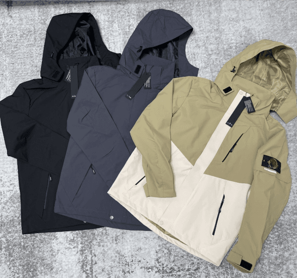 stone Jacket Designer Fashion topstoney Zipper Hoodie Trend Simple Winter Warm Windproof Windbreaker Casual Outerwear Outdoor Coat Pull Stone Sweatshirt bd8