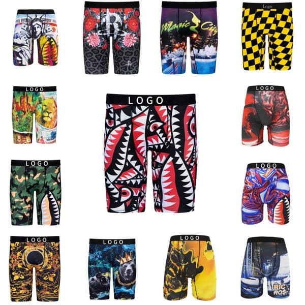 Designer Mens Underwear Boxer Shorts Underpants Men Sports Breathable Printed Underwears Male Sexy Boxers Briefs With Bags