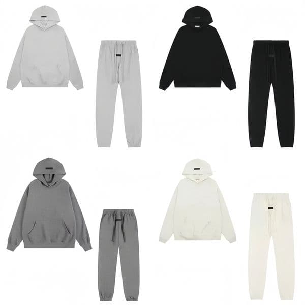 essential Designer Hoodie Pants Tracksuit Mens Coat Hoody Set Baggy Jogger Hip Hop Clothes Women Sweats Oversized Pullover Sweatpants 2026 Sping Trendy