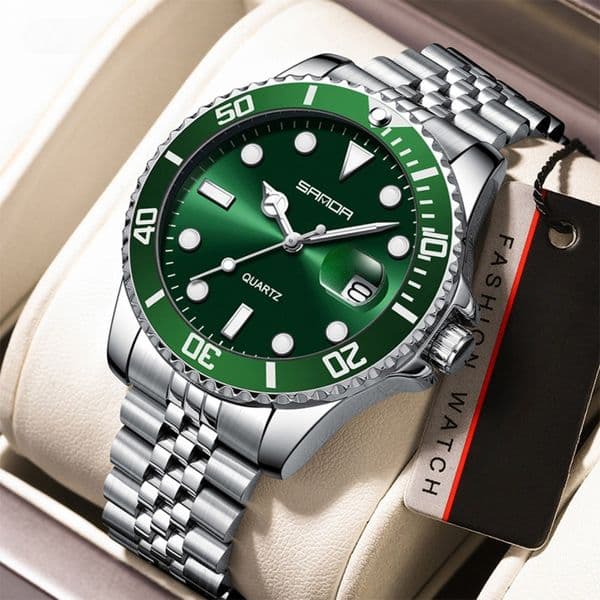 2025 New Men Quartz Watch Hot Style Steel Band Quartz Watch Luminous Trendy Men Watch Original Watch Design Watch Wholesale Factory Direct Sales