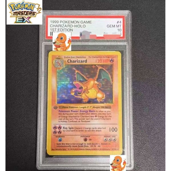 1999 GAMECHARIZARD-HOLO Anime PTCG Graded Collection Cards S6a Eevee Heroes GEM MT10Points Version Holographic Label Kid L260114