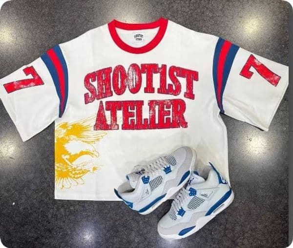 Clothing designed by a luxury brand designer 21st-century street fashion summer new style letter-printed loose-fitting t-shirt with a hood hip-hop style 2026
