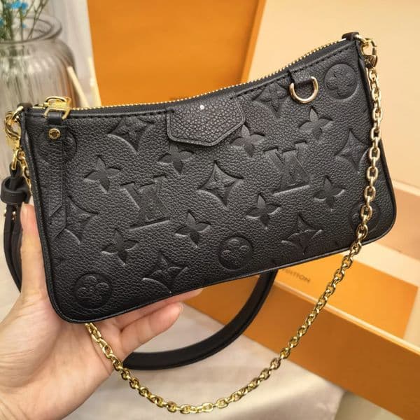 Designer Bag Luxury Bag Multi Pochette Accessoires Shoulder Bag Black Empreinte Leather Purse Crossbody Bag Gold Chain Luxury Women Designer Handbag Monogram