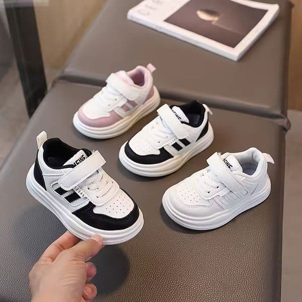 Designer Kid's Shoes Kids Sports Shoes, Boys Girls Sneakers for Children Youth Casual Running Student's white shoes Free Shipping Size 22-30