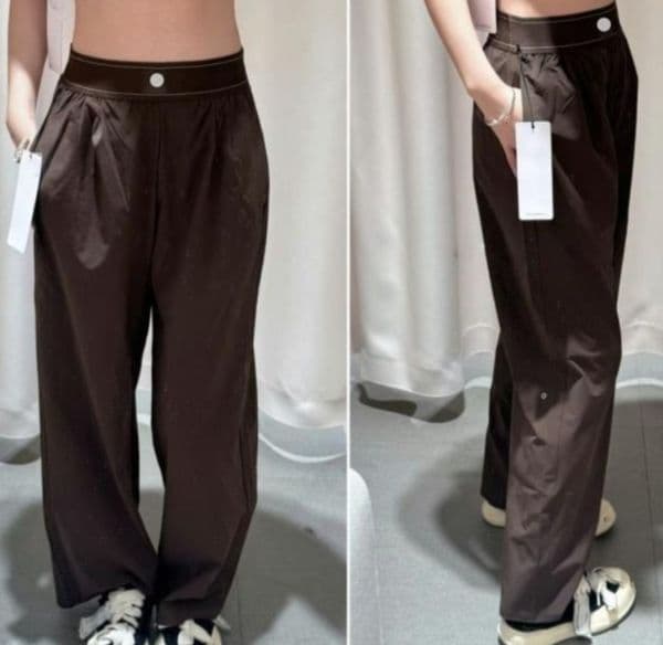Designer Yoga Pants Tank Top Set Gym Clothing Women Sports High-Waist Full-length Dance StudioTrousers Straight-Leg Suit Up Pant Jogger Sweatpants Gym Set