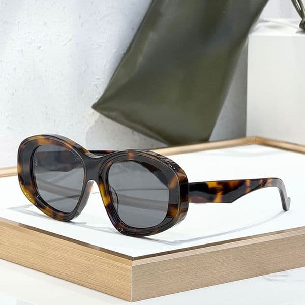 Designer Fashion Irregular Large Circular Frame Sunglasses LW40181I Women Men Retro Full Frame Eyewear Outdoor UV400 Protection Glasses