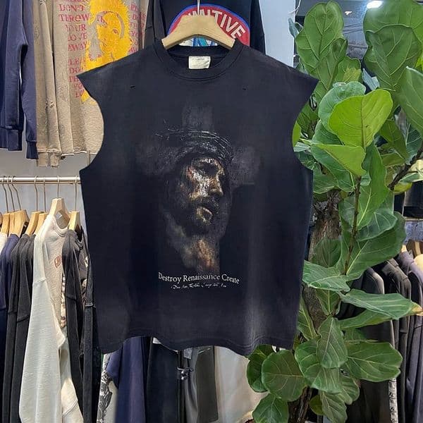 Real Photos Vest Tank Tshirts Men's Plus Tees & Polos 2026ss