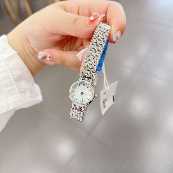 tissotywatch Tiss wrist watch tis wrist watches Fritillary Round Dial Micro Business Small Fashion Steel Band Quartz Women's Watch