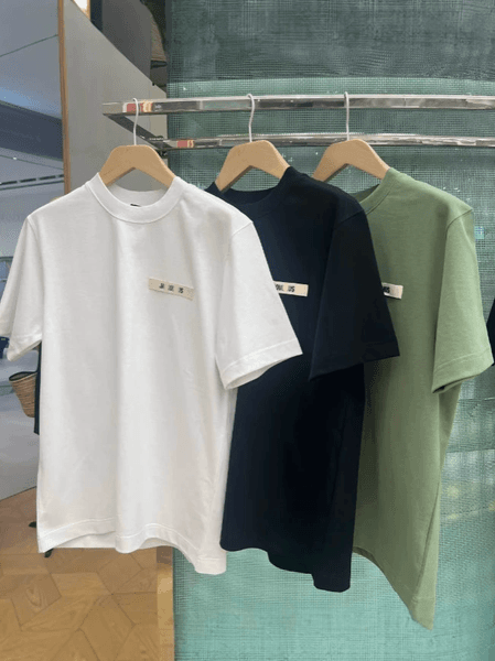 2026 Summer Short Sleeved T-shirts For Both Men Women Letters Cotton Loose Oversize Tops Shirts