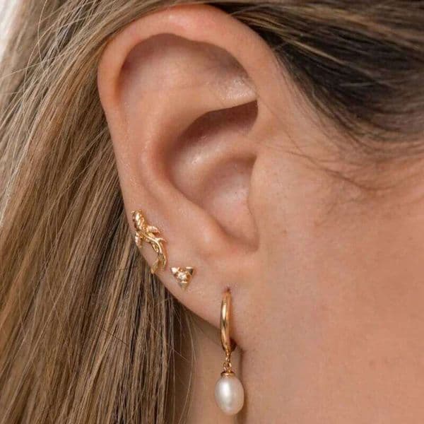 Fashionable Small Fish Shaped Earrings Daily Outdoor A Must-have Item for Going Out Teenage Fashion Accessories