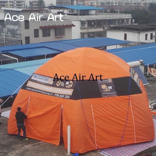Free delivery Exclusive Design Removalbe Wall Huge Inflatable Spider Tent Manufacturers Type Come With Air Blower For Car Shelter Or Advertising — detail 1