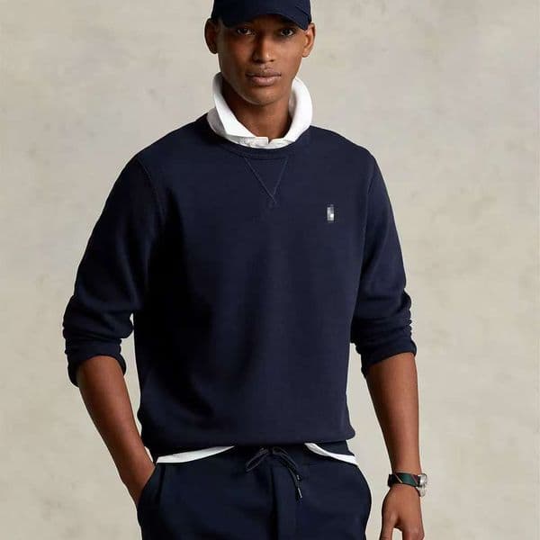 Hot sale Designe Mens Hoodie Cew Neck Polo Hoodies Casual Men Sweatshits Tendy Emboidey Hoseman Waio Pullove Cotton Jogging Pony Sweatshit