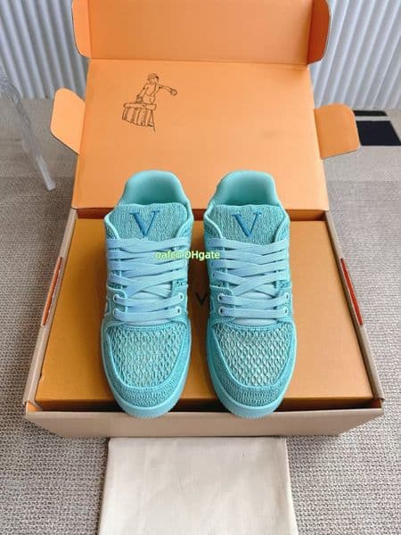 With Box Big Size Designer Shoes For Men Women Running Shoes Leather Mesh Triple Green Light Casual Trainers Outdoor Sneakers Runner Tatic Thick soled Running Shoes