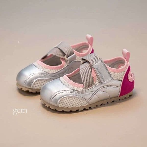 Children's shoes 2026 Breathable Walking Shoes for Boys & Girls, Rotating Button Closure, Fashion Preschool Sneakers, Pink