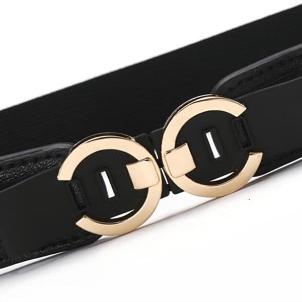 Belts Luxury Brand Designer Belt Manufacturer Special Sale New Womens Elastic Waist Belt Versatile Korean Style Down Jacket Dress Waist Cincher Elastic Belt