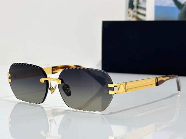Sunglasses For Men Women Arthur Square Fashion Popular Summer Outdoor Beach Business Drive Multicolor Style Anti Ultraviolet Frameless Glasses Random Box