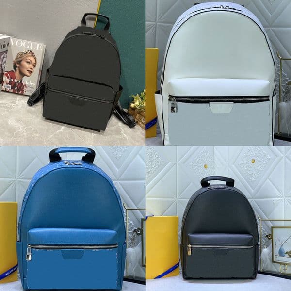 46553 Luxurys Designers Bags L Wholesale leather handbag free delivery hot-selling styles solid color plaid splicing compact and comfortable men's shoulder