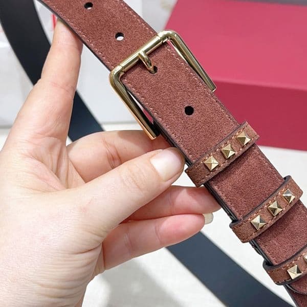 3.0cm belt width designer belt unisex 12a/high quality 90-120cm premium leather studded casual belt