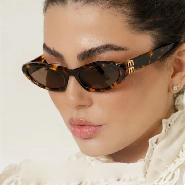 2026 New Spring Summer retro party Acetate Women Sunglasses Female Men Brand Designer Futuristic Weird For UV Sun Glasses cat eye 6149 Top Quality