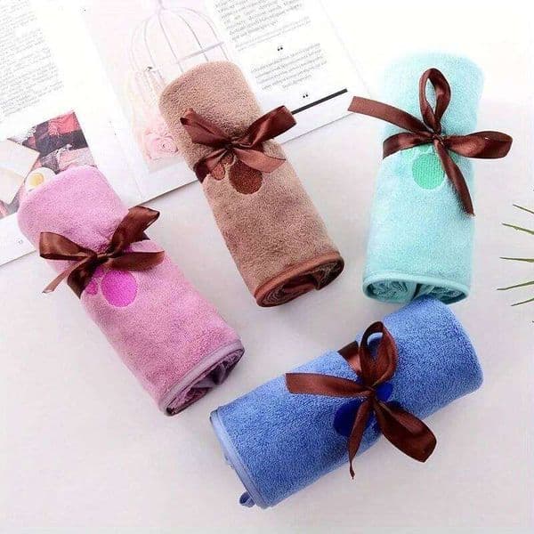 Pink Pet Bath Made of Superfine Fiber, Highly Absorbent Fast-Drying for Dogs Cats, Soft Comfortable Grooming Towel f 26H0121