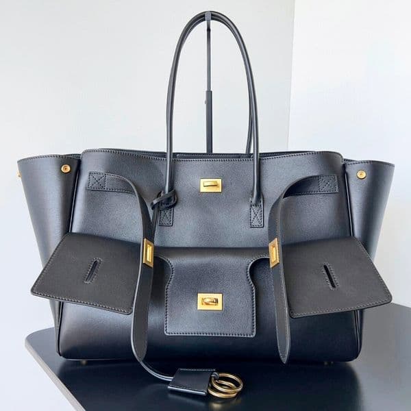 Luxury handbag bel air tote Designer Motorcycle bag Woman man Shoulder Clutch Leather le cagole Bags Top handle travel Crossbody satchel pochette Bag strap keychain