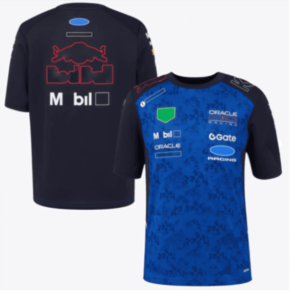 F12026 Racing Polo Shirt Summer Team Edition with F1 Logo Customisable Matching Style