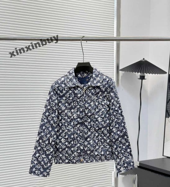 xinxinbuy Designer coats Jacket Men Women 1854 tie-dye gradient letter embroidery pocket workwear Foggy denim sets suit Man Paris black red blue M-3XL