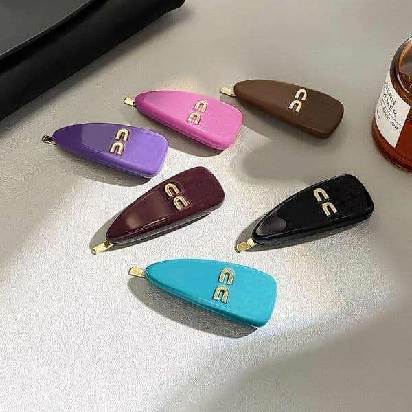 Classic Women Classic Letter Hair Clip Metal Barrettes Barrettes Fashion Hair Accessories Headwear Hair Jewelry