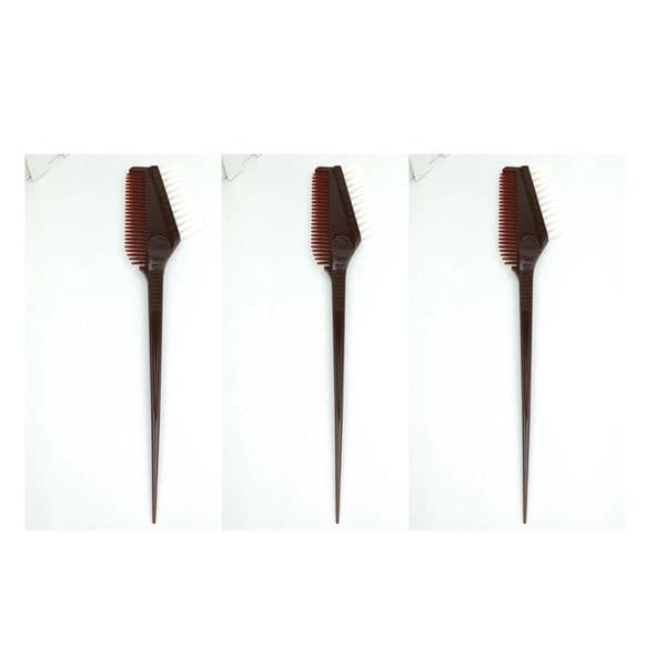 Family Hair Color Brush Set Hair Dye Brush Kit For Hair Stylist, Tint Brushes Comb for Hair, Tapered Edges For Precision Students Women Salon Use Home DIY Dyeing 3 Pack
