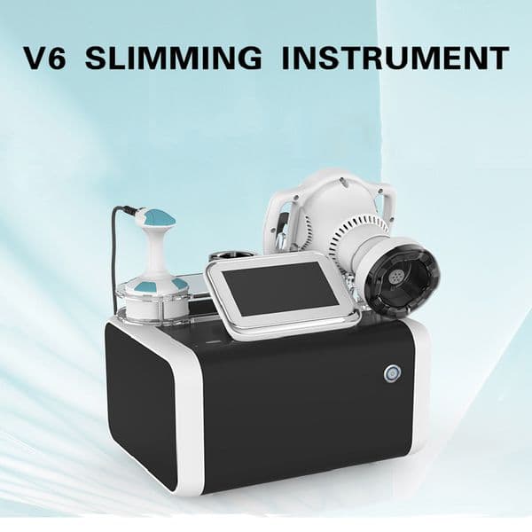 Vela shape vacuum rf roller machine cellulite reduction massage bio skin firming ultrasound lipo cavitation body slimmer device 2 handle