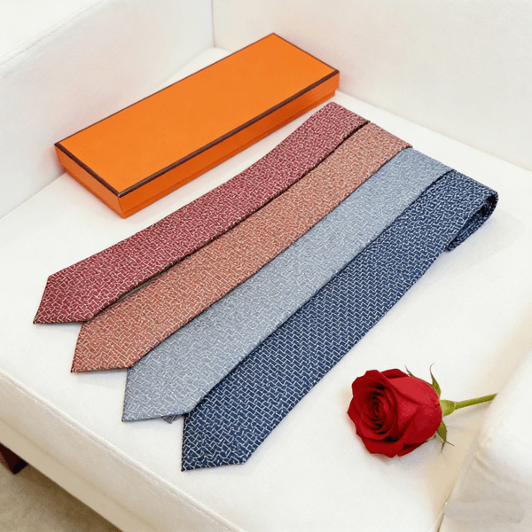 2026New Fashionable designer silk fashionable suit men's wedding business jacquard tie, latest luxury tie products LLH3567