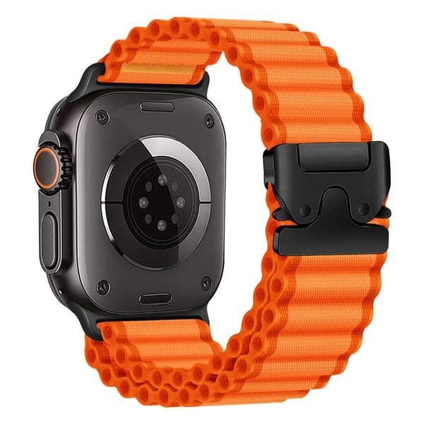 Apple Ultra 2 Ocean iWatch S11/10/9/8 Parachute Buckle Sports Off-Road Nylon Strap