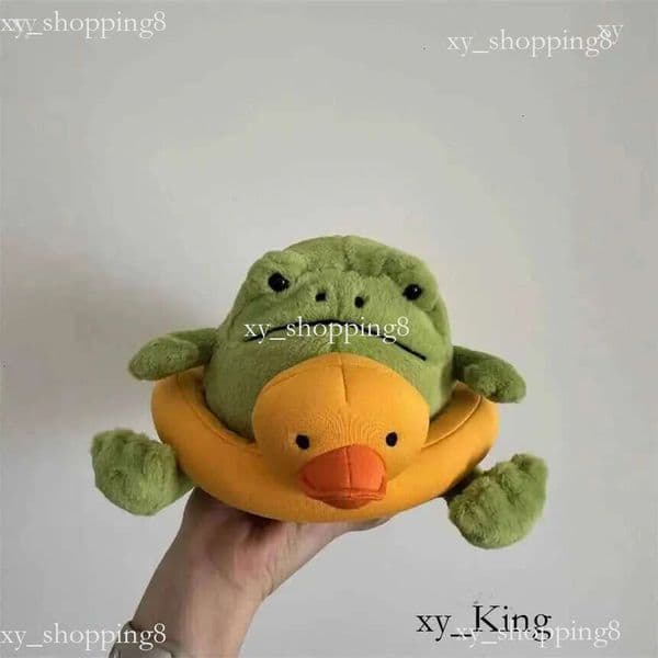 2026 Jellys Cat British Rubber Swimming Ring Rich Rain Plush Toy Frog Doll Gift online S1123
