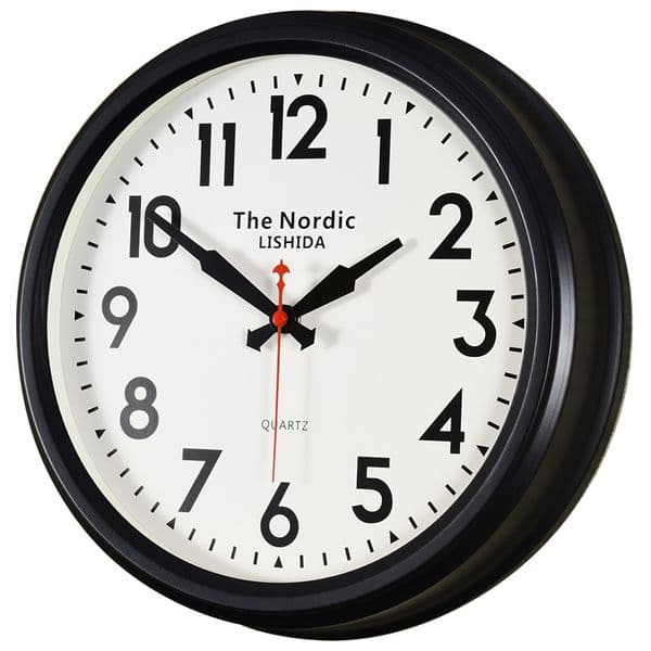Nordic Fashion Wall European Antique American Country Silent Clock Japanese Style 15inch