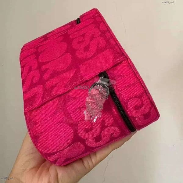 Designer storage box bag, classic cosmetics beauty bag, makeup storage box, lipstick storage box, toiletries bag, and gift box-2145