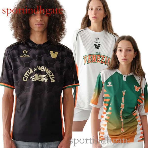 Venezia ARAMU Mens Soccer Jerseys - 2025 FC Mazzocchi Tessman Heymans Fiordilino Johnsens Peretz Home & Away Football Shirts top quality