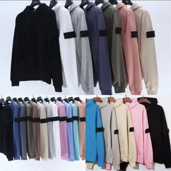 designer hoodie mens hoodie jumper zip up hoodies stones sweatshirt womens hoodies cross badge armband letter sign Long Sleeve Sweater Pullover compass tops