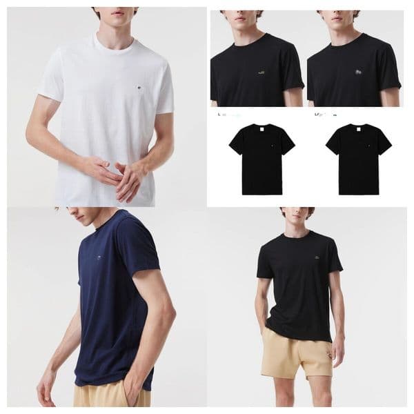 300g Pure Cotton T Shirt Crocodile Tee With Logo Brand France L Designer Animal Summer Tees T-shirt Women NEW Style Boy Men Woman Man