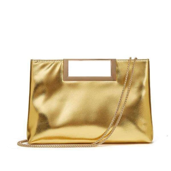Niche Elegant New Style High-End Textured Women's Evening Clutch with a Chain - Convertible to Crossbody & Shoulder Bag