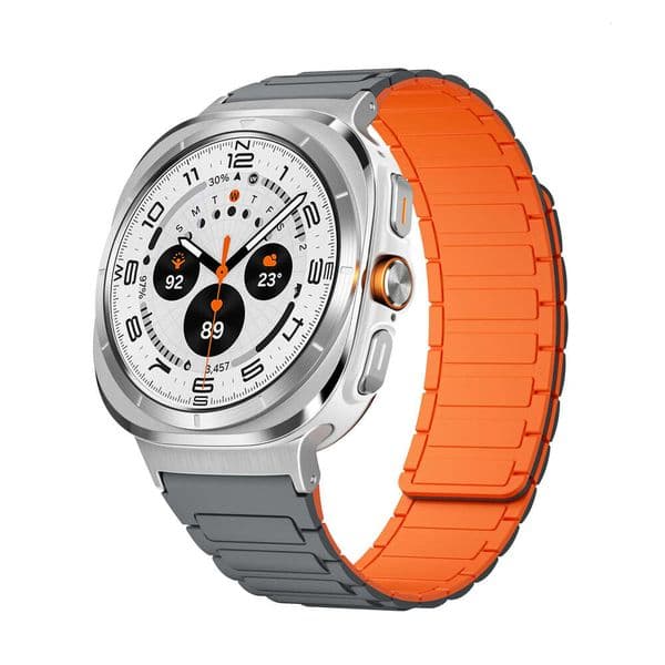 New Wholesale Samsung Galaxy Watch 7 Ultra/47MM Workwear Silicone Magnetic Strap