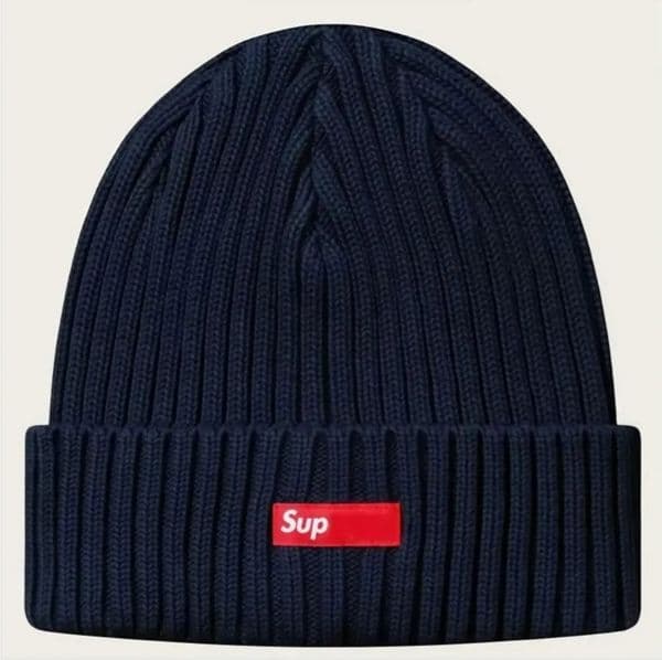 High Quality Supremely boxer Beanie Hat Luxury Designer Sup hats brand beanies 18FW Big Logo 3M Cold Hat Wavy Logo Unisex Knit Hat Beanie/Skull Caps f7
