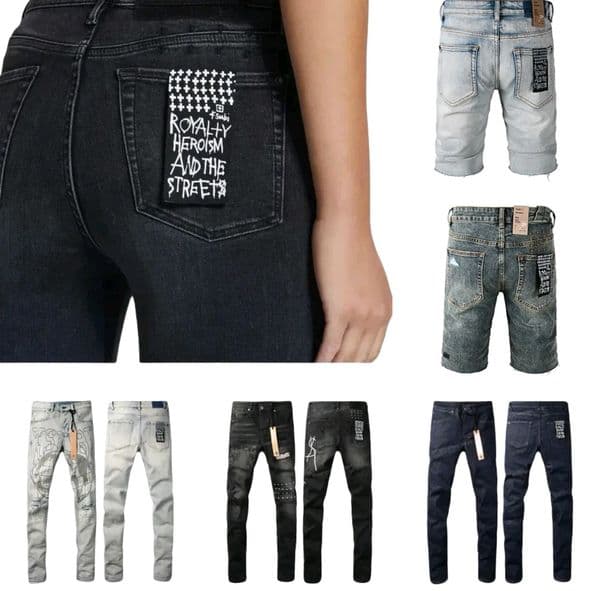 mens jeans jeans for mens designer jeans men jeans baggy jeans jeans black trousers Broken hole Zipper jean High Quality Straight Elastic Vintage Washed